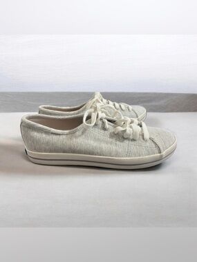 Keds Kickstart Gray Lace-Up Sneakers Size 8 BNWOT